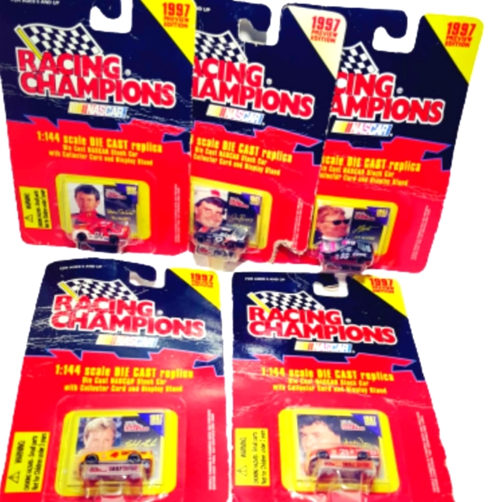 1997 Racing Champions Micro cars.